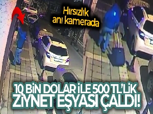 Kadıköy'de pencereden eve giren hırsız 10 bin dolar ile 500 bin TL'lik ziynet eşyası çaldı