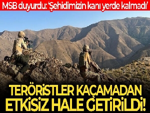 MSB: '6 terörist etkisiz hale getirildi'