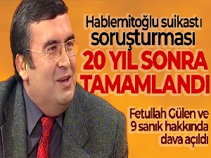 Necip Hablemitoğlu suikastı soruşturması: 10 kişi hakkında dava açıldı