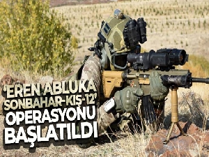'Eren Abluka Sonbahar- Kış-12' operasyonu başlatıldı