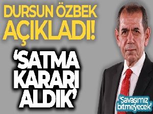 Dursun Özbek: '11 Haziran'dan bugüne kadar 850 milyon TL ödeme yaptık'