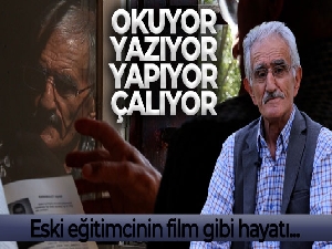 Hem okuyor, hem yazıyor, hem yapıyor, hem çalıyor