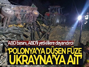 ABD basını: 'ABD yetkililere göre Polonya'ya düşen füze Ukrayna'ya ait'