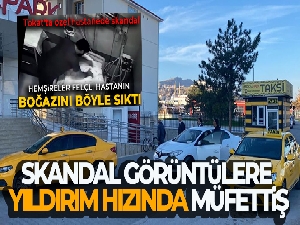 Skandal görüntülere yıldırım hızında müfettiş