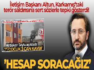 İletişim Başkanı Altun: 'Terör örgütleri ve destekçilerinden hesap soracağız'