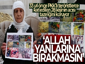 İkiyaka katliamının tanığı: 'Allah yanlarına bırakmasın'