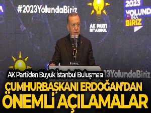 Cumhurbaşkanı Erdoğan: '2023 seçiminde tarihimizin en büyük zaferi elde etmemizin önüne kimse geçemez'