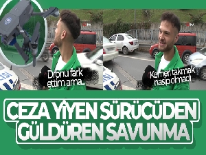 Beşiktaş'ta dronlu trafik denetiminde kurallara uymayan sürücülere ceza yağdı