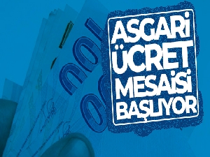 Asgari ücret mesaisi başladı