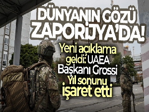 UAEA Başkanı Grossi: 'Zaporijya Nükleer Santrali çevresinde güvenli bölge oluşturulması için müzakereler devam ediyor'