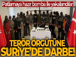 Gaziantep jandarması Suriye'de 18 DEAŞ'lı ve PKK'lı teröristi yakaladı