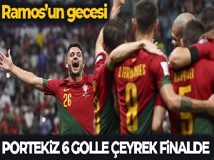 Portekiz, çeyrek finale 6 golle yükseldi