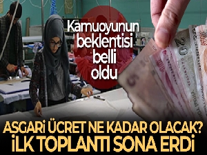 Yeni yılda asgari ücret ne kadar olacak 2023| İlk toplantı sona erdi