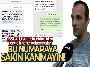 Maltepe'de ‘link dolandırıcılığı': 185 bin Lira kredi çektirdikleri engelli genci dolandırdılar