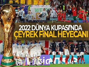 2022 FIFA Dünya Kupası'nda çeyrek final heyecanı