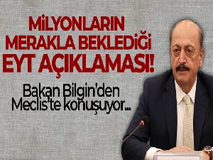 Bakan Bilgin'den milyonların beklediği EYT açıklaması!