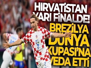 Hırvatistan, yarı final biletini penaltılarda aldı