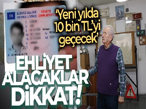 'Sürücü kursu fiyatları yeni yılda 10 bin TL'yi geçecek'