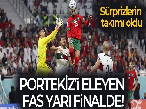 Fas, tarih yazdı! Portekiz Dünya Kupası'na veda etti