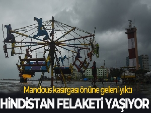 Hindistan'da Mandous Kasırgası: 4 ölü