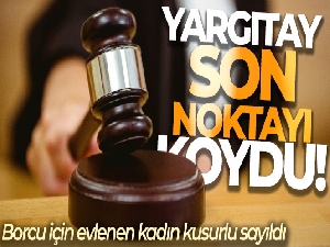 Borcunu ödemek için evlenen kadına şok