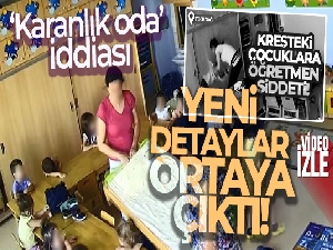 Tekirdağ'daki kreşte çocukları ceza olarak karanlık odalara kapatıyorlarmış