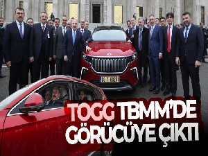 TOGG TBMM'de görücüye çıktı