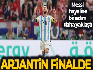 Dünya Kupası'nda ilk finalist Arjantin