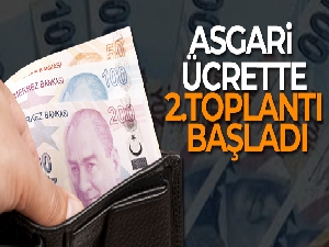 Asgari ücrette ikinci toplantı sona erdi