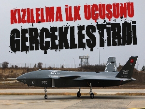 Kızılelma ilk uçuşunu gerçekleştirdi