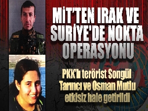 MİT'ten Irak ve Suriye'de nokta operasyonu