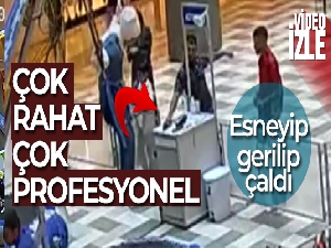 Bu da 'Esnek' hırsız