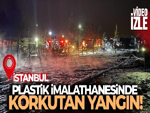 Tuzla'da plastik imalathanesinde korkutan yangın: 3 yaralı