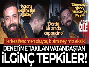 Kadıköy'de denetime takılan vatandaştan ilginç tepki: 'Düzeleceğiz ağabey yapacak bir şey yok'