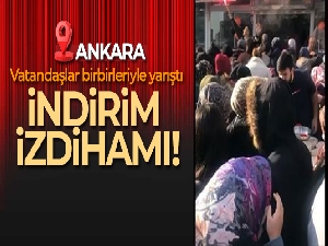 Başkentte mağaza açılışında izdiham yaşandı