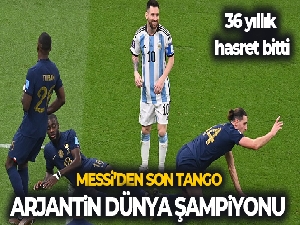 Arjantin dünya şampiyonu