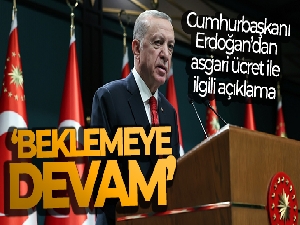 Cumhurbaşkanı Erdoğan'dan son dakika asgari ücret açıklaması!