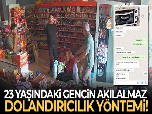 Akılalmaz dolandırıcılık hikayesi, o anlar kamerada