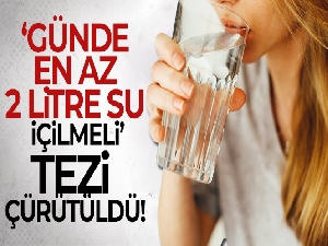 Prof. Dr. Arıca: 'Suyu yeterince ve zamanında, uygun bir şekilde içmeliyiz'