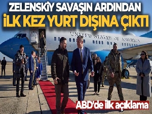 Ukrayna Devlet Başkanı Zelenskiy ABD'de