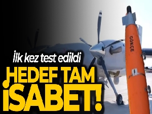 Bayraktar Akıncı ‘Gökçe Yeni Nesil Güdüm Kiti' ile hedefini vurdu