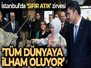 Emine Erdoğan: 'Sıfır Atık hareketi, sizlerin ellerinde yükselip tüm dünyaya ve gelecek nesillere miras kalacak'