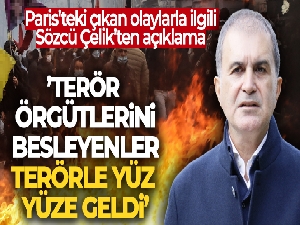 AK Parti Sözcüsü Çelik: 'Terör örgütlerini besleyenler terörle yüz yüze geldi'