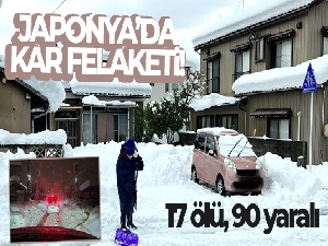 Japonya'da etkili olan şiddetli kar yağışında bilanço ağırlaşıyor: 17 ölü, 90 yaralı