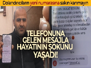 Telefonuna gelen mesajla hayatının şokunu yaşadı