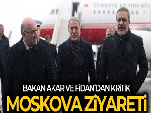 Bakan Akar Rusya'da Suriyeli Mevkidaşı ile görüştü