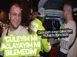 Kadıköy'de denetime takılan korsan taksiciden muhabire ilginç tepki: 'Güleyim mi ağlayayım mı bilemedim'