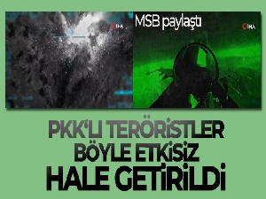 MSB açıkladı! Irak'ın kuzeyinde 2 PKK'lı terörist etkisiz hâle getirildi