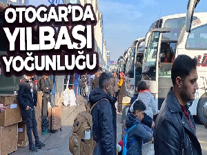 15 Temmuz Demokrasi Otogarı'nda yılbaşı yoğunluğu