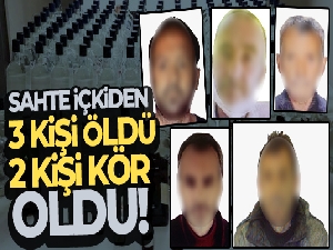 Bayrampaşa'daki terzi dükkanında üretilen sahte içkiden 3 kişi öldü, 2 kişi kör oldu
